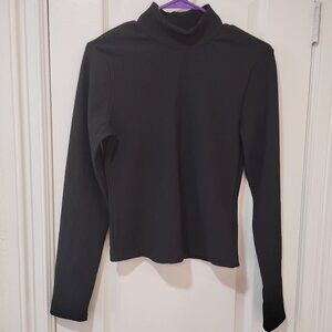 90 Degree by Reflex long sleeve black top size medium